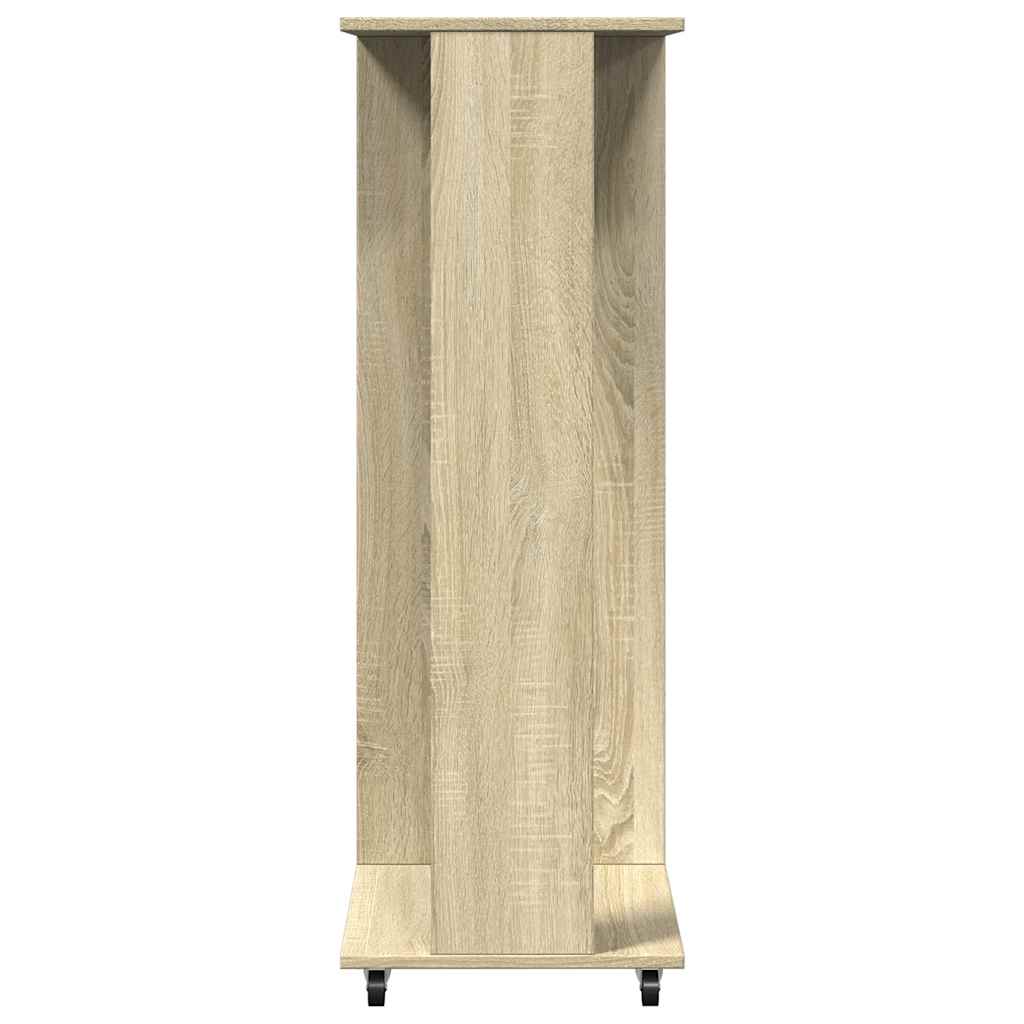Kledingkast Met Wielen 102X38X110 Cm Bewerkt Hout