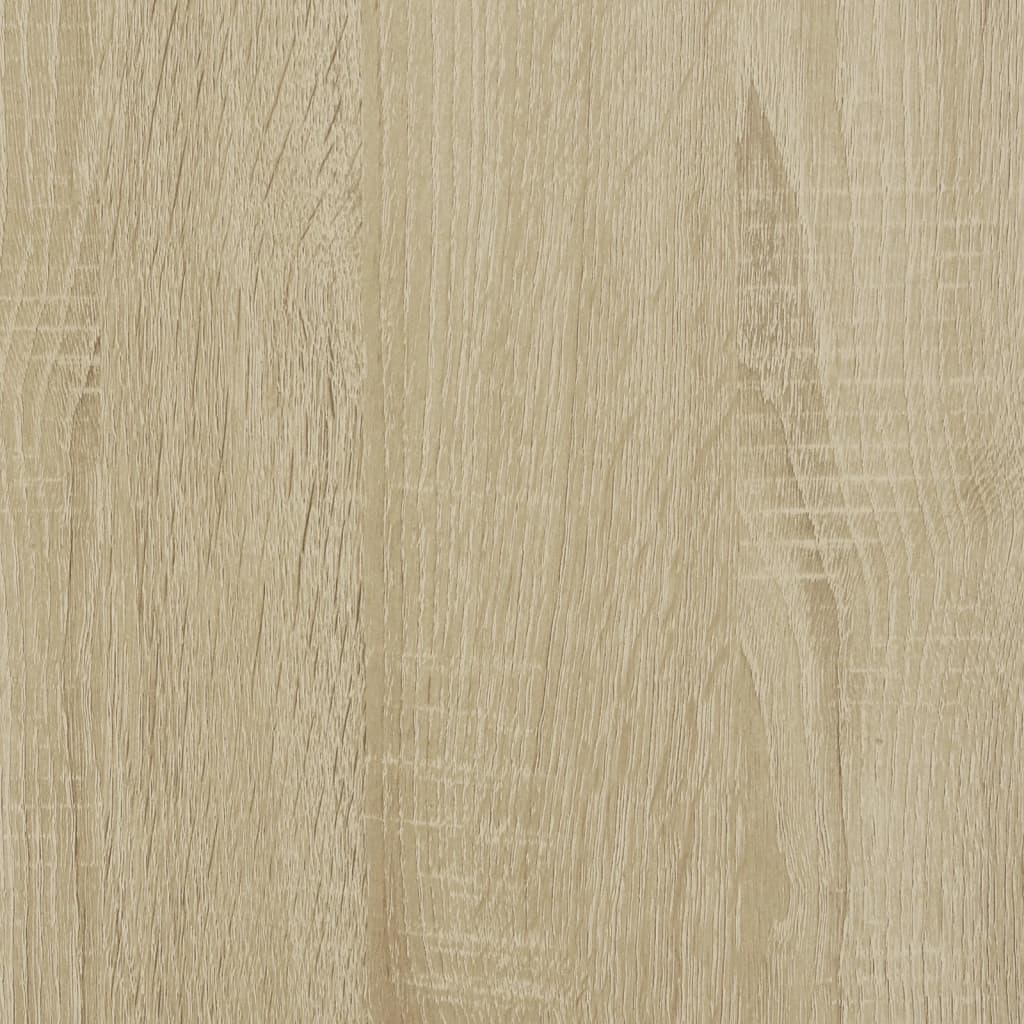 Nachtkastje Noémie - bewerkt hout - sonoma eiken