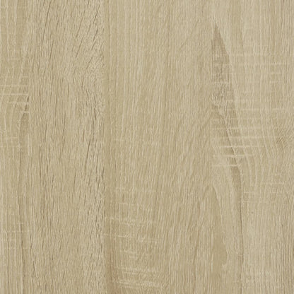 Nachtkastje Noémie - bewerkt hout - sonoma eiken