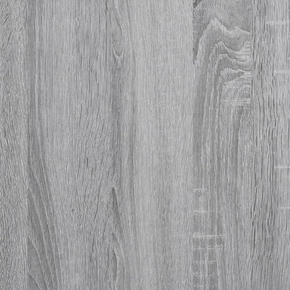Nachtkastje Noémie - bewerkt hout - grijs sonoma