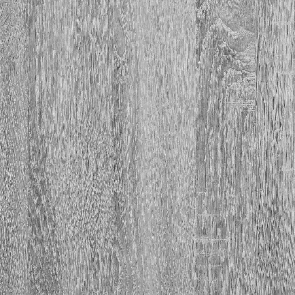Nachtkastje Josephine - bewerkt hout en metaal - grijs sonoma