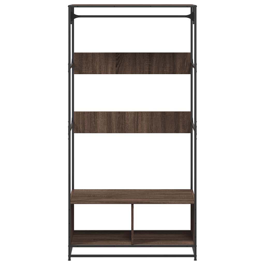 Kledingkast 90X50X180 Cm Bewerkt Hout Ig