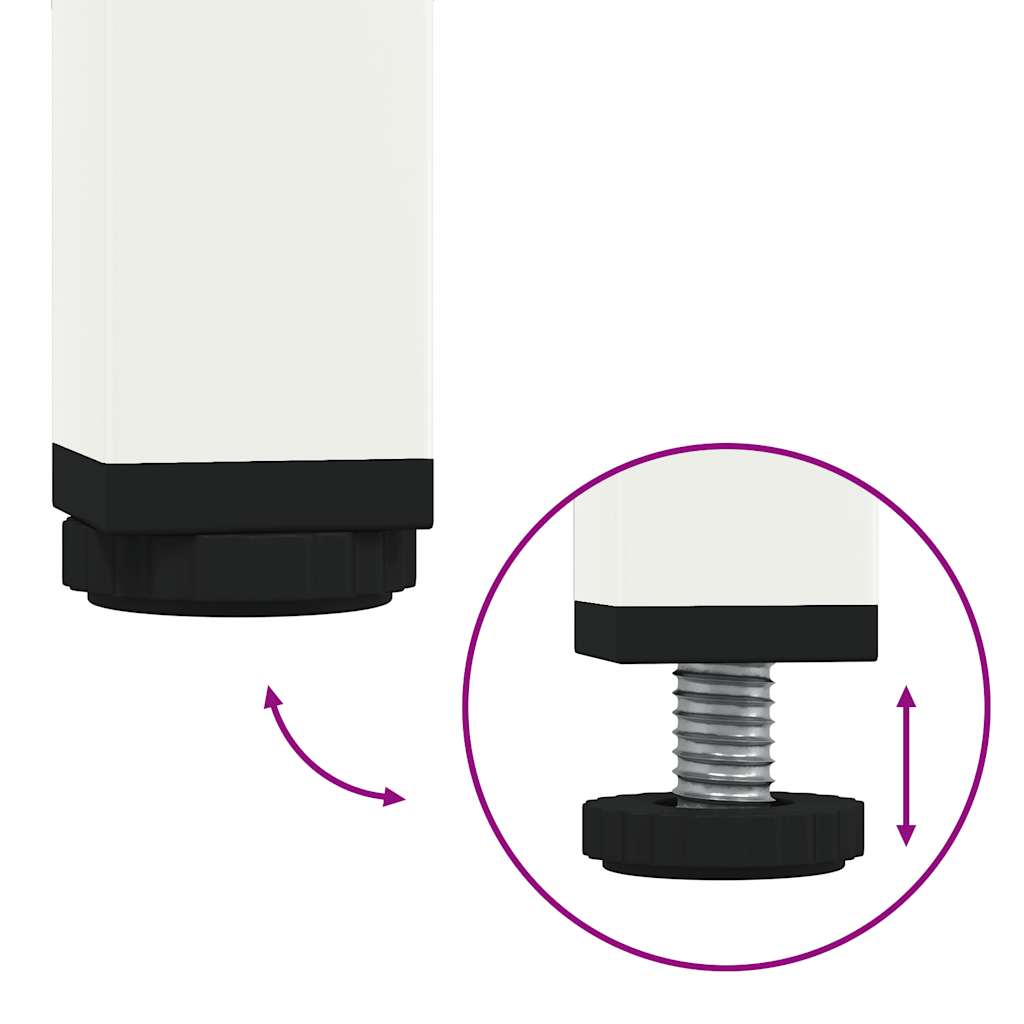 Nachtkastje Charlotte - staal