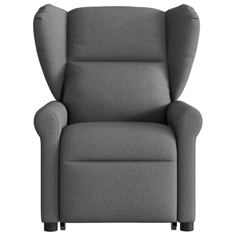 Fauteuil Lien - stof - verstelbaar - donkergrijs