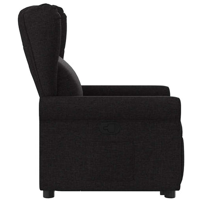 Fauteuil Lien - stof - verstelbaar - zwart