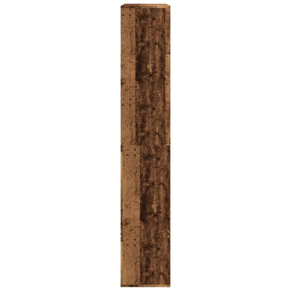 Boekenkast Timo - 100x33x187,5 cm - oud hout