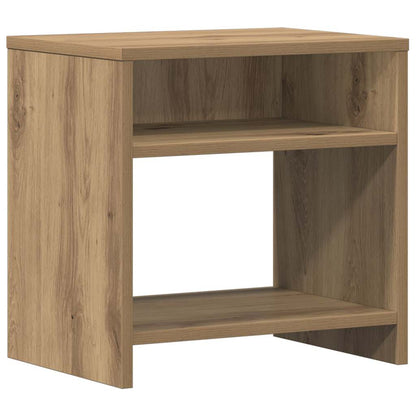 Nachtkastje Juliet - bewerkt hout - artisanaal eiken