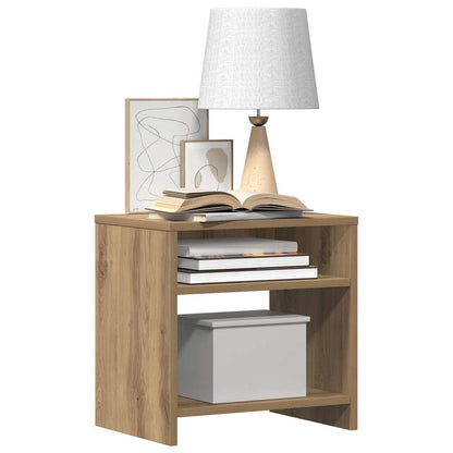 Nachtkastje Juliet - bewerkt hout - artisanaal eiken