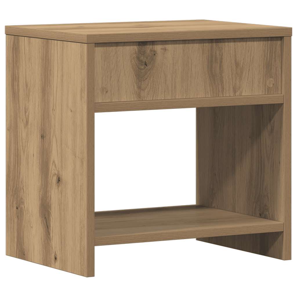 Nachtkastje Juliet - bewerkt hout - artisanaal eiken