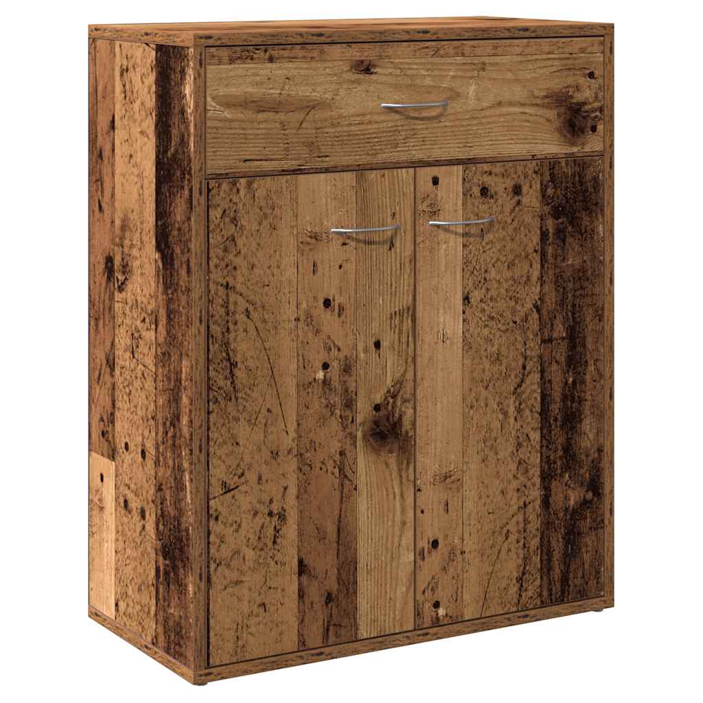Dressoir Laurent - bewerkt hout - oud hout
