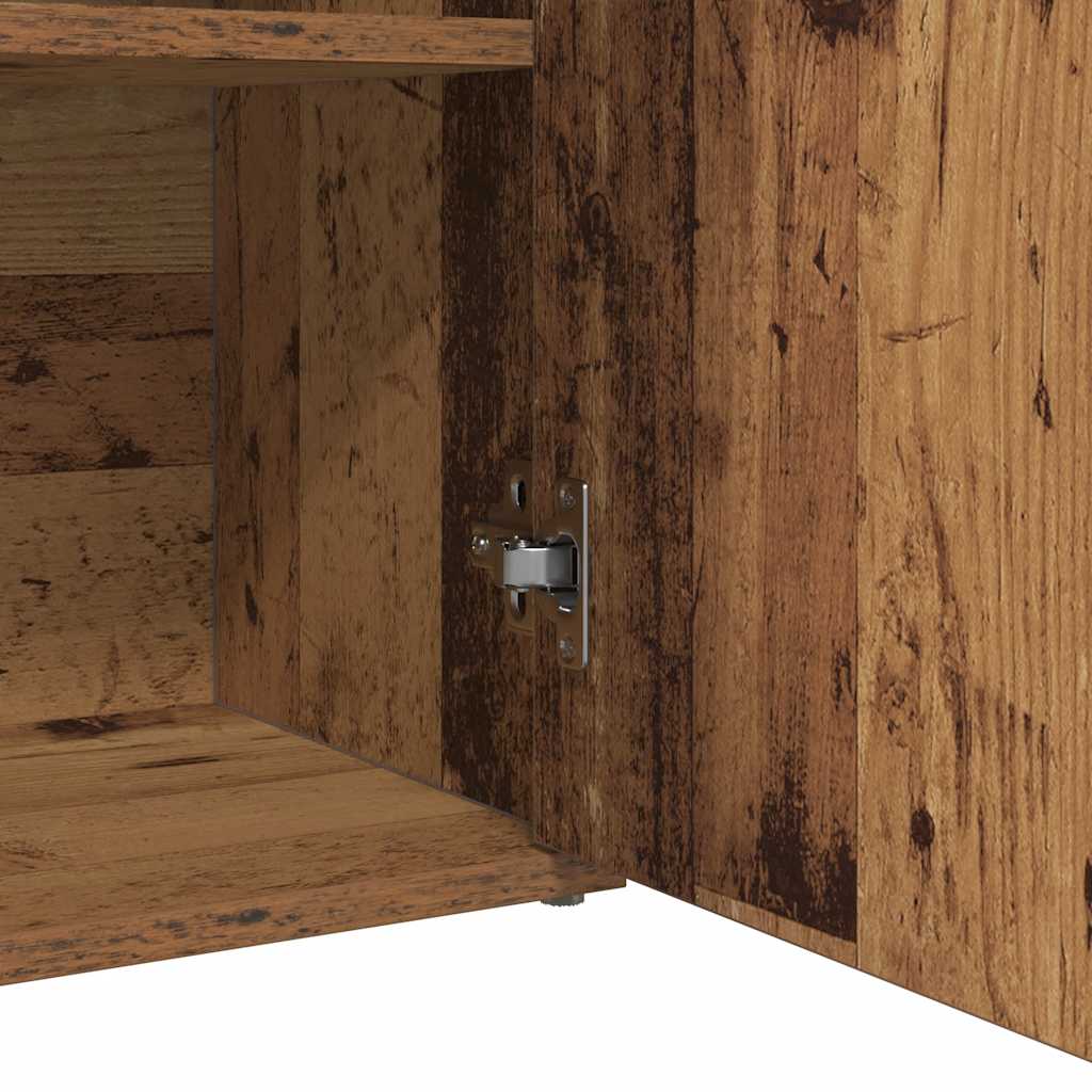 Dressoir Laurent - bewerkt hout - oud hout