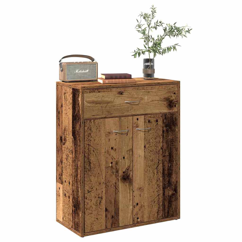 Dressoir Laurent - bewerkt hout - oud hout