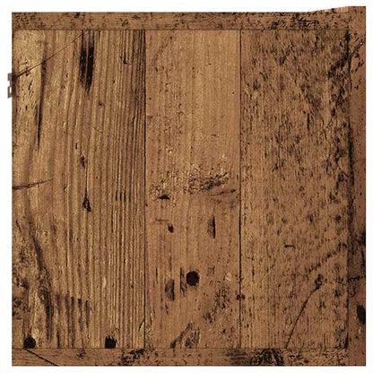 Tv-meubel Hidde - 80x30x30 cm - wandmeubel - oud hout