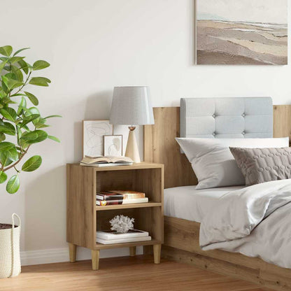 Nachtkastje Amélie - bewerkt hout