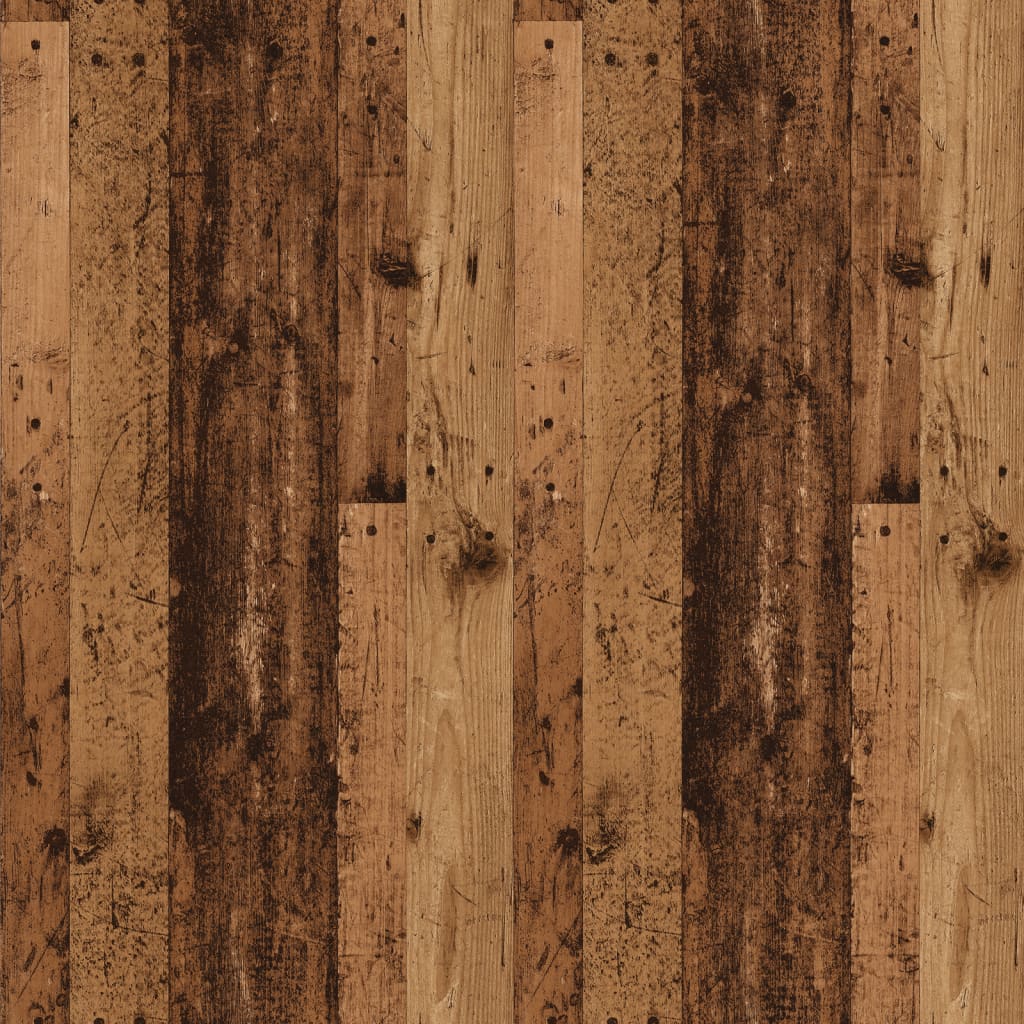 Nachtkastje Florence - bewerkt hout - Oud hout
