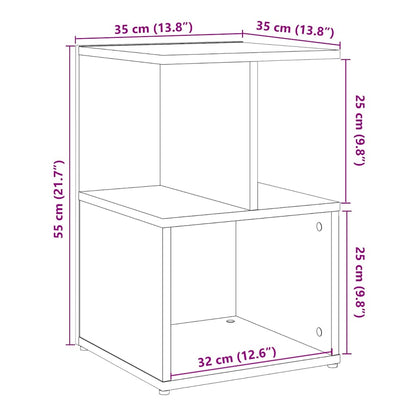 Nachtkastje Camille - bewerkt hout