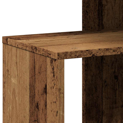 Bijzettafel Wesley - 36x30x56 cm - oud hout