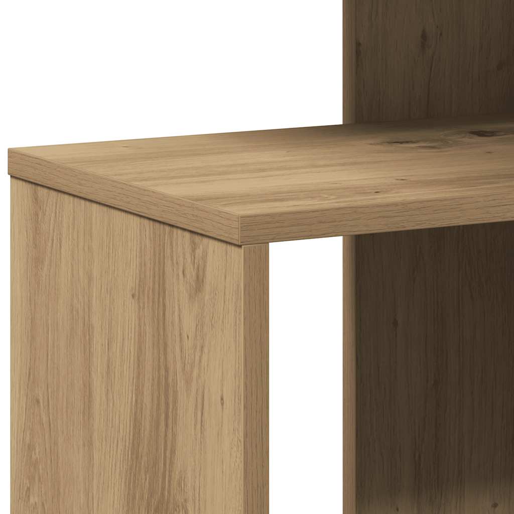 Bijzettafel Wesley - 36x30x56 cm - artisanaal eiken