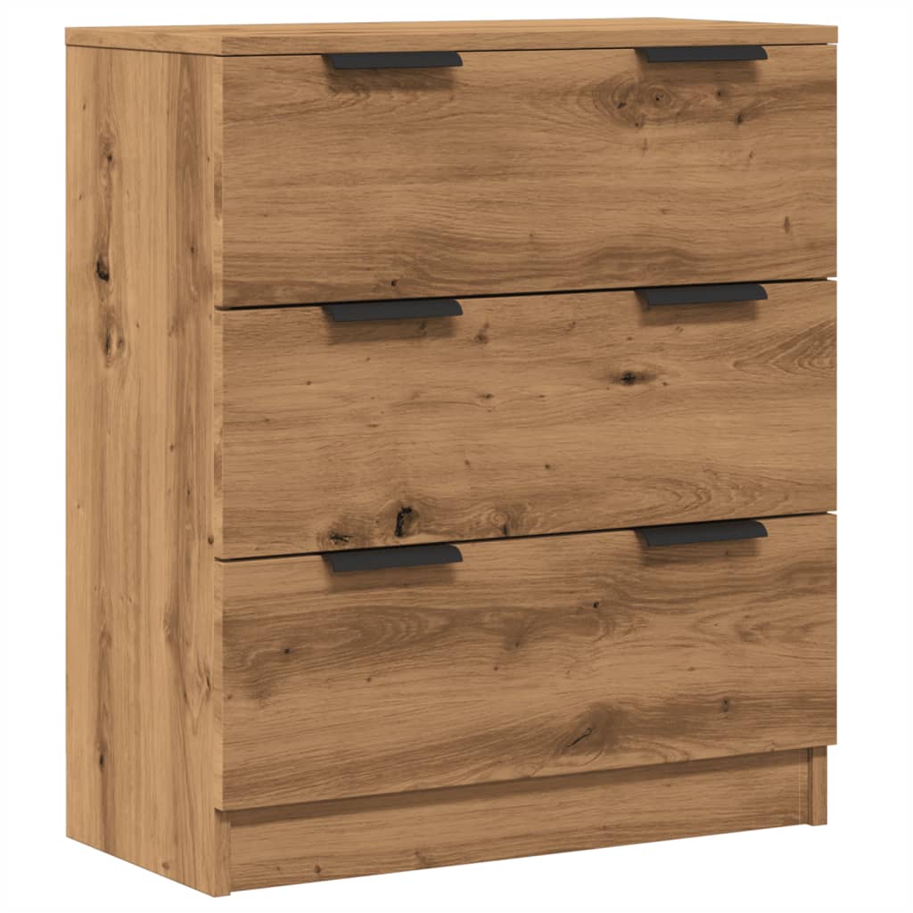 Dressoir James - bewerkt hout - met lade - Artisanaal eiken