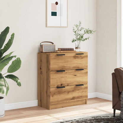 Dressoir James - bewerkt hout - met lade - Artisanaal eiken
