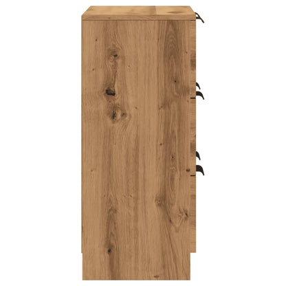 Dressoir James - bewerkt hout - met lade - Artisanaal eiken