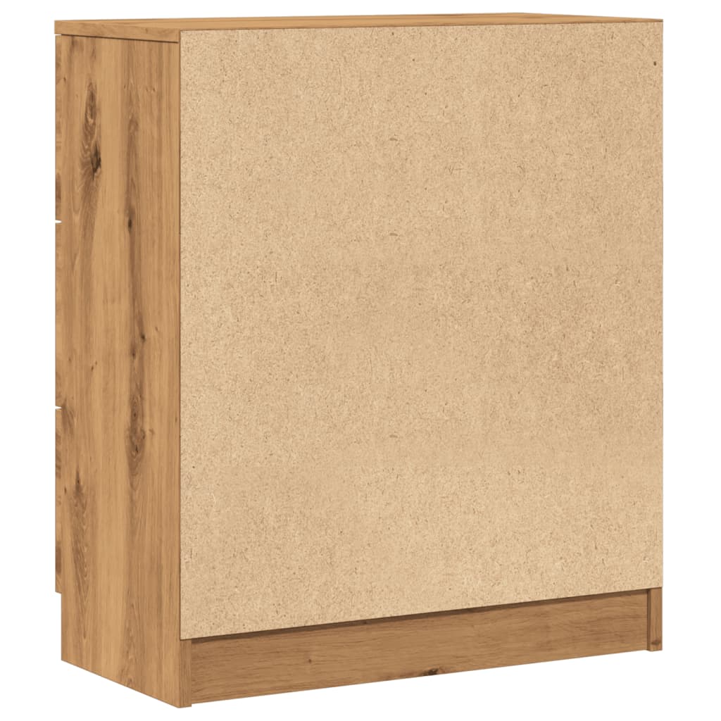Dressoir James - bewerkt hout - met lade - Artisanaal eiken