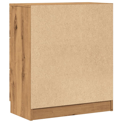 Dressoir James - bewerkt hout - met lade - Artisanaal eiken