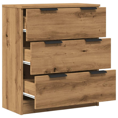 Dressoir James - bewerkt hout - met lade - Artisanaal eiken