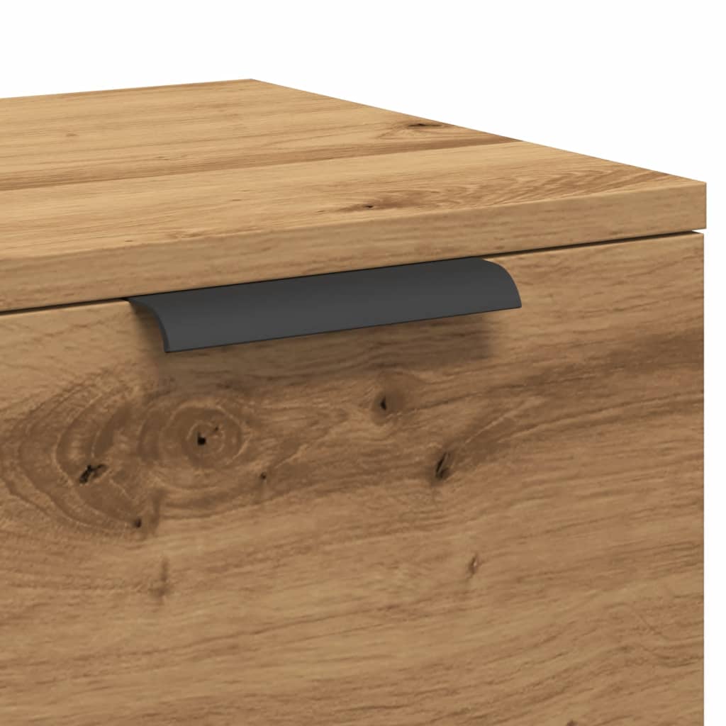 Dressoir James - bewerkt hout - met lade - Artisanaal eiken