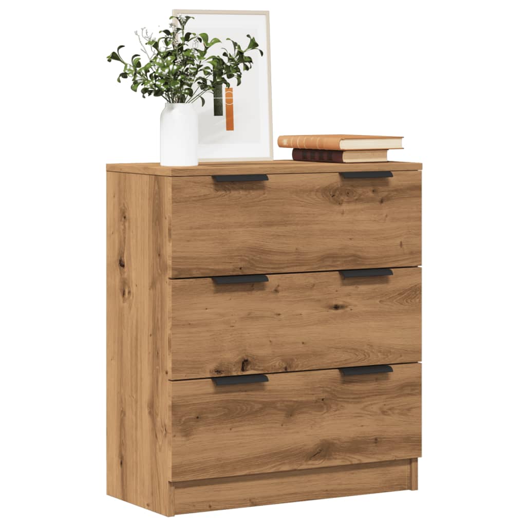 Dressoir James - bewerkt hout - met lade - Artisanaal eiken