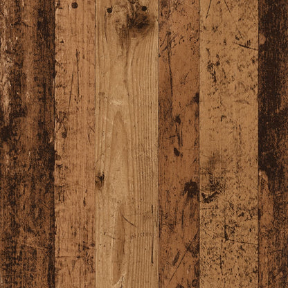 Nachtkastje Ellis - bewerkt hout - Oud hout