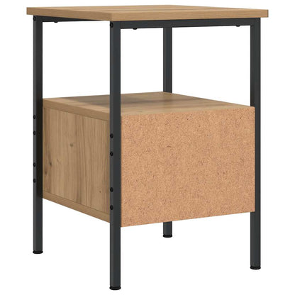 Nachtkastje Ellis - bewerkt hout