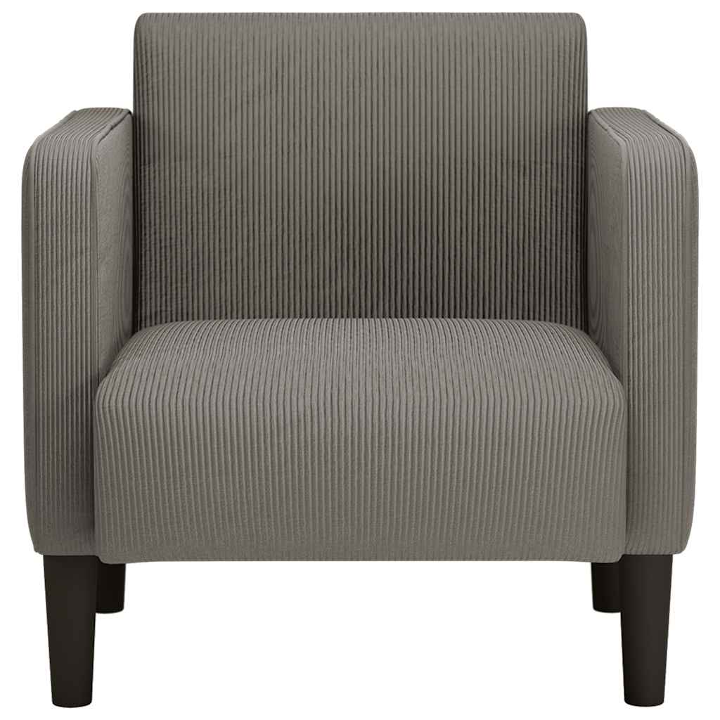 Fauteuil Rika - corduroy stof - met armleuningen