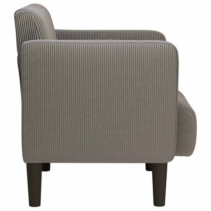 Fauteuil Rika - corduroy stof - met armleuningen