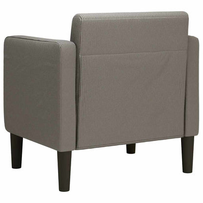 Fauteuil Rika - corduroy stof - met armleuningen