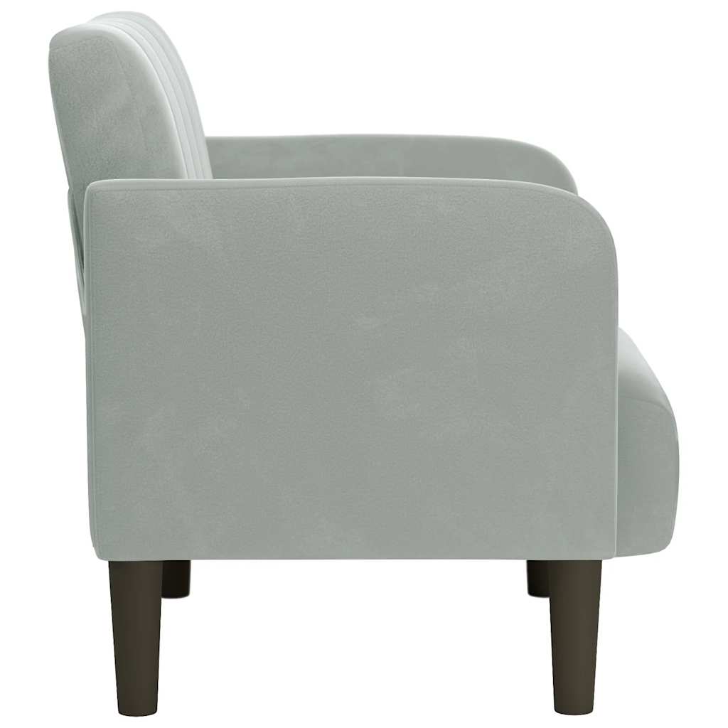 Fauteuil Hugo - fluweel