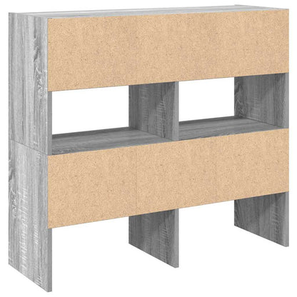 Schoenenrekken Stapelbaar 89,5X30X40 Cm Eiken