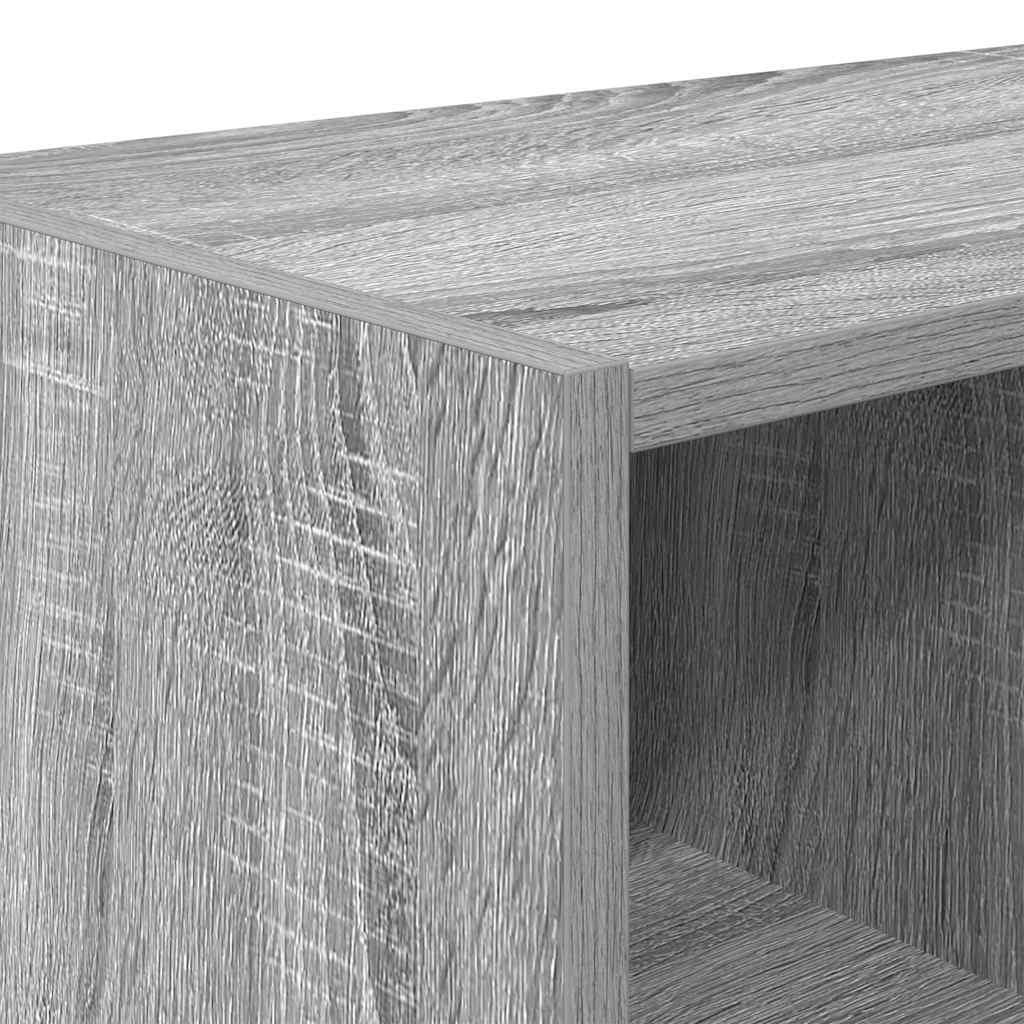 Schoenenrekken Stapelbaar 89,5X30X40 Cm Eiken