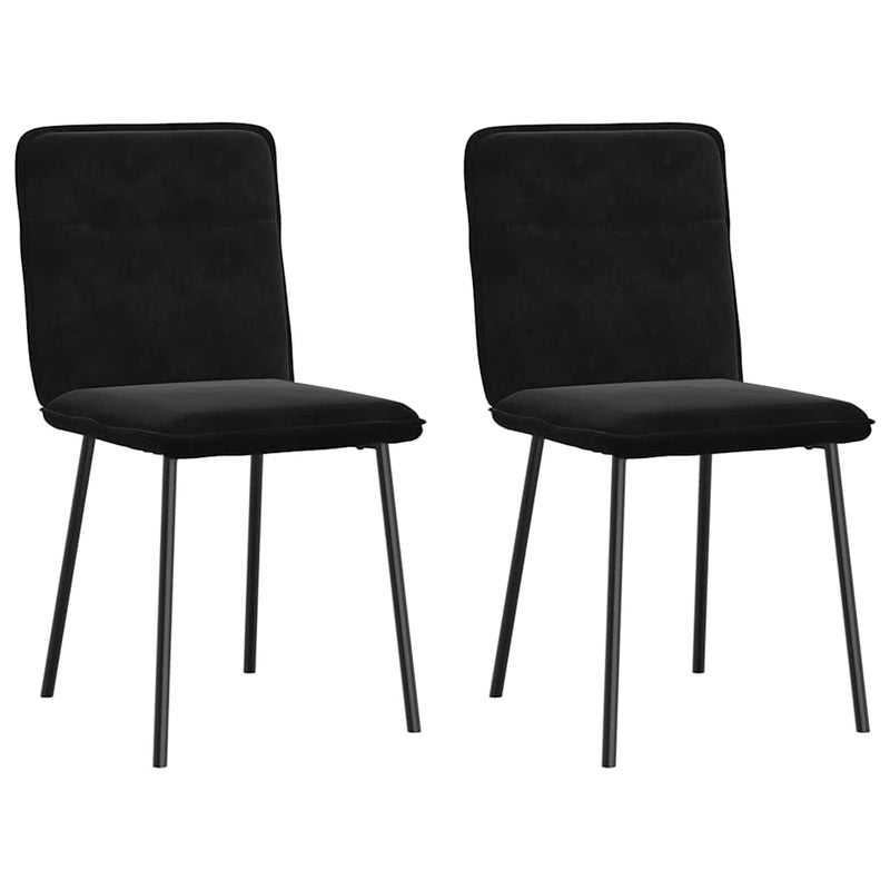 Eetkamerstoel Fenne - 2 stuks - zwart – extra afbeelding