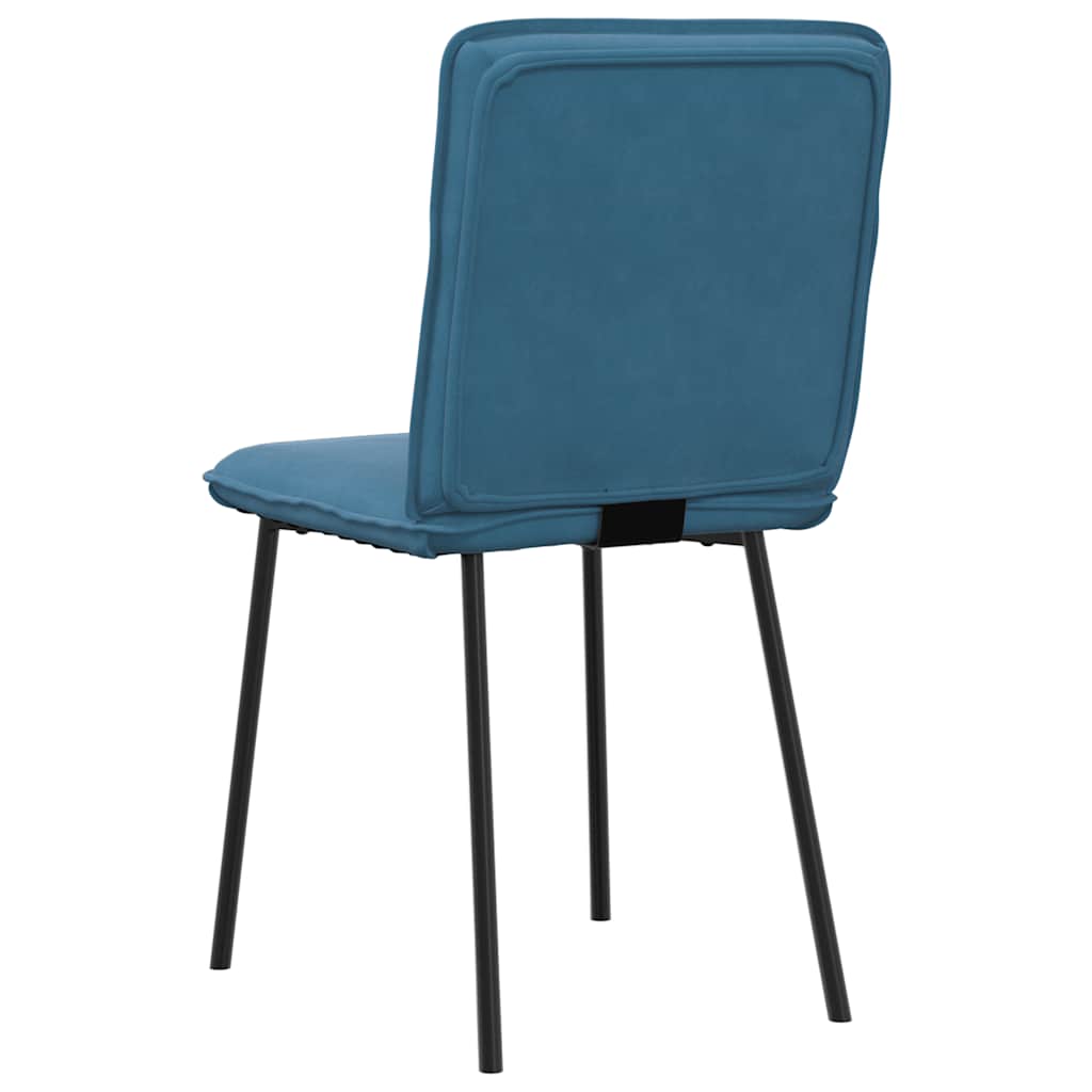 Eetkamerstoel Fenne - 2 stuks - blauw