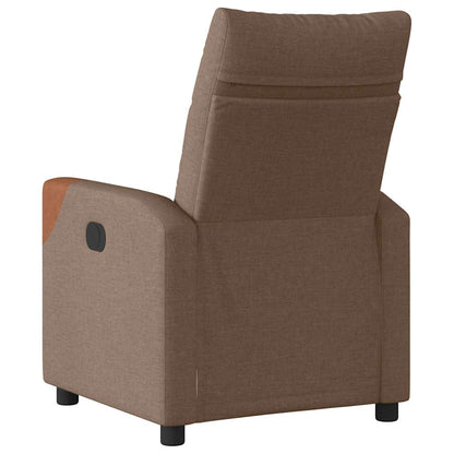 Fauteuil Liva - stof - verstelbaar - bruin
