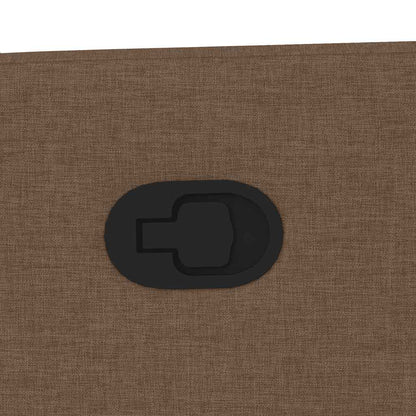 Fauteuil Liva - stof - verstelbaar - bruin