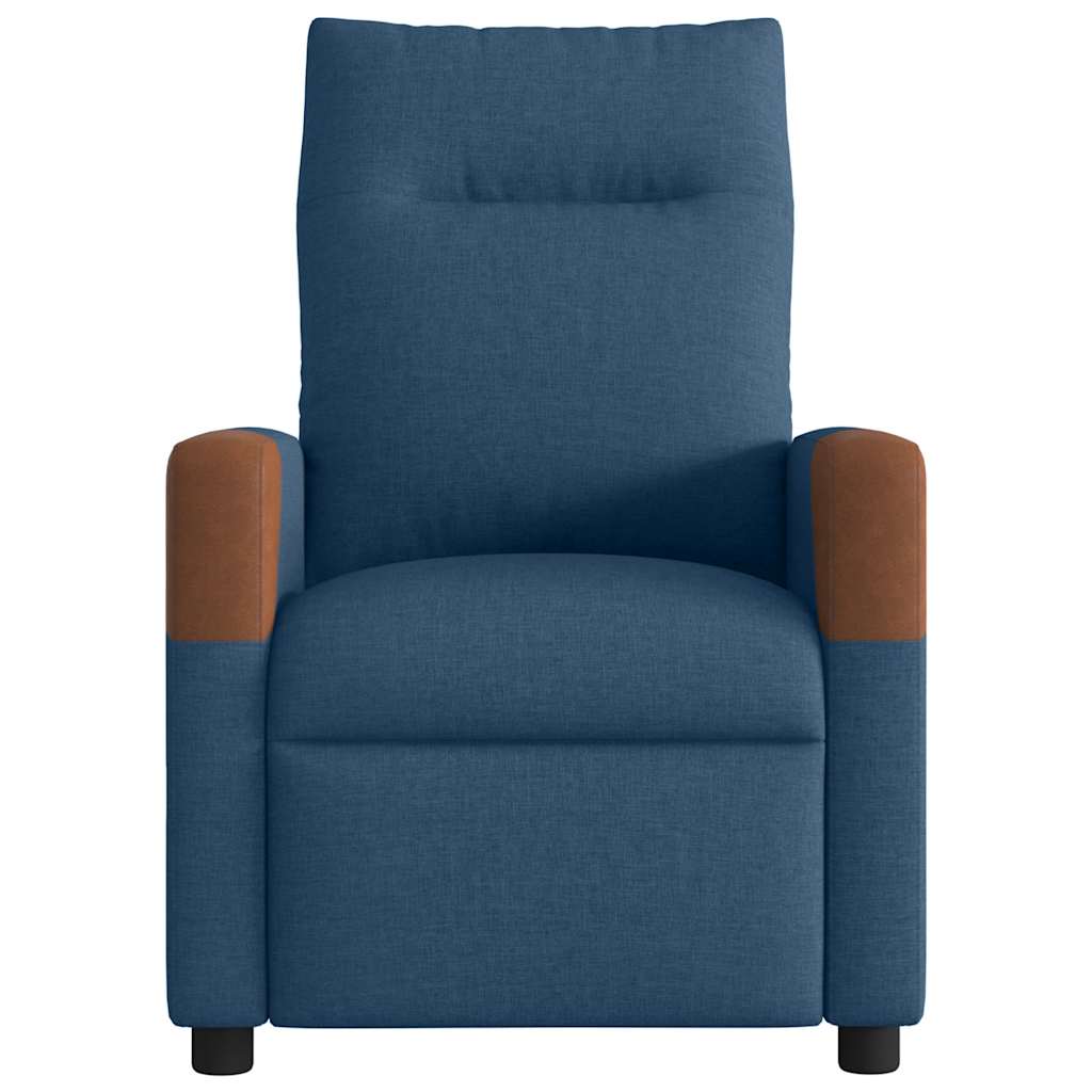 Fauteuil Liva - stof - verstelbaar - blauw