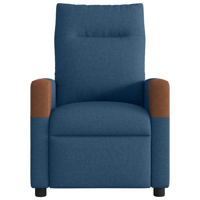 Fauteuil Liva - stof - verstelbaar - blauw