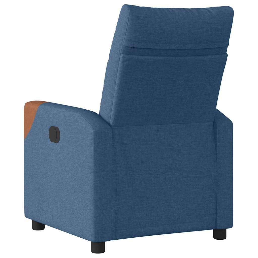 Fauteuil Liva - stof - verstelbaar - blauw