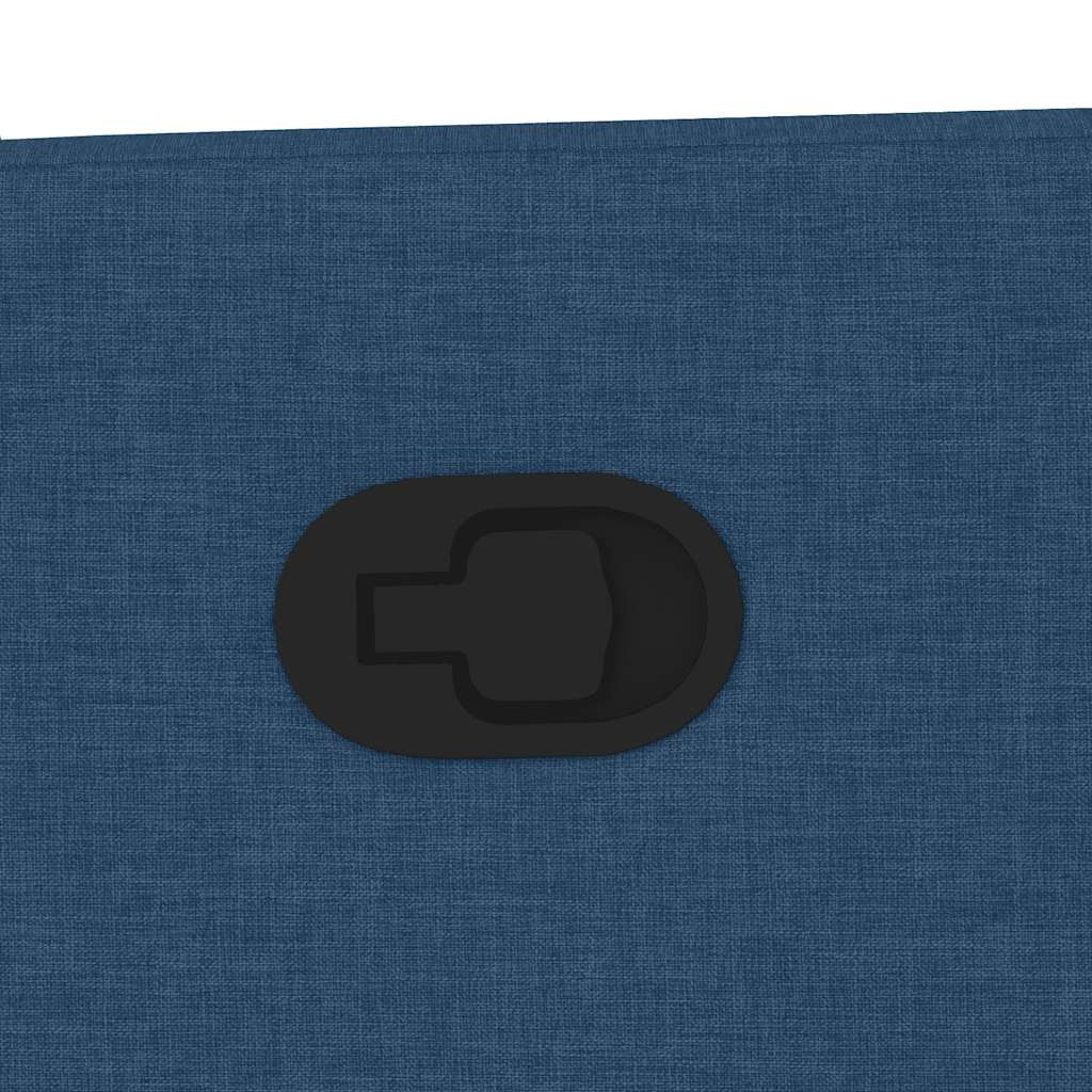 Fauteuil Liva - stof - verstelbaar - blauw