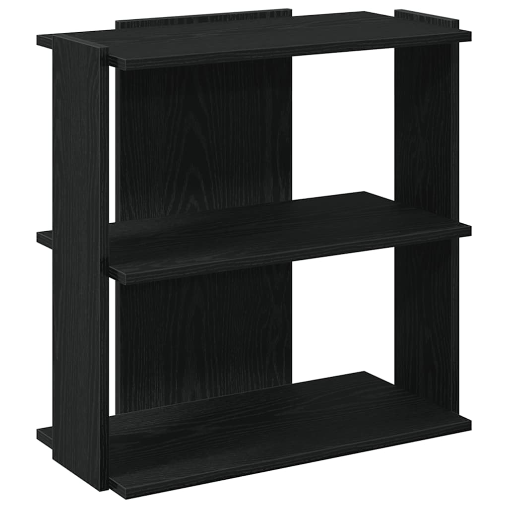 Boekenkast Henk - 2-laags - zwart