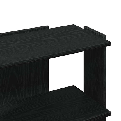 Boekenkast Henk - 2-laags - zwart