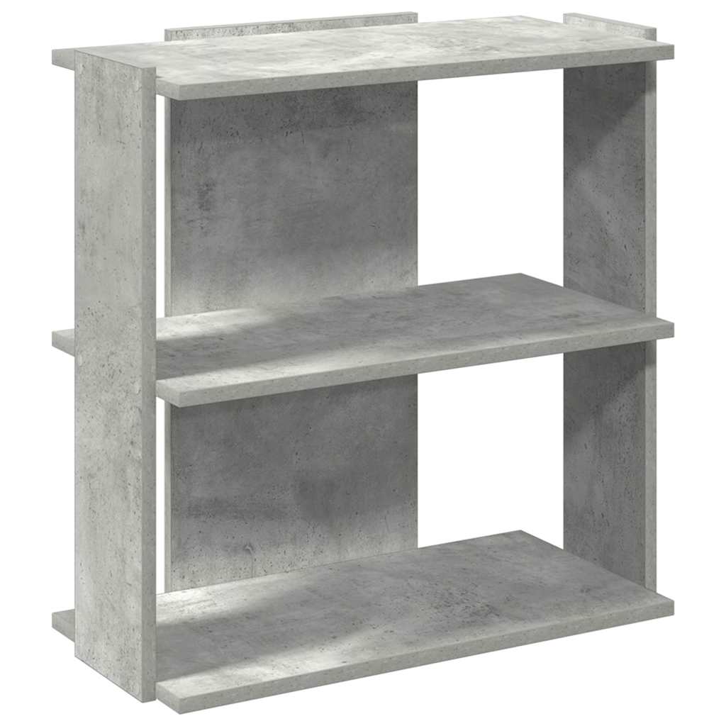 Boekenkast Henk - 2-laags - betongrijs