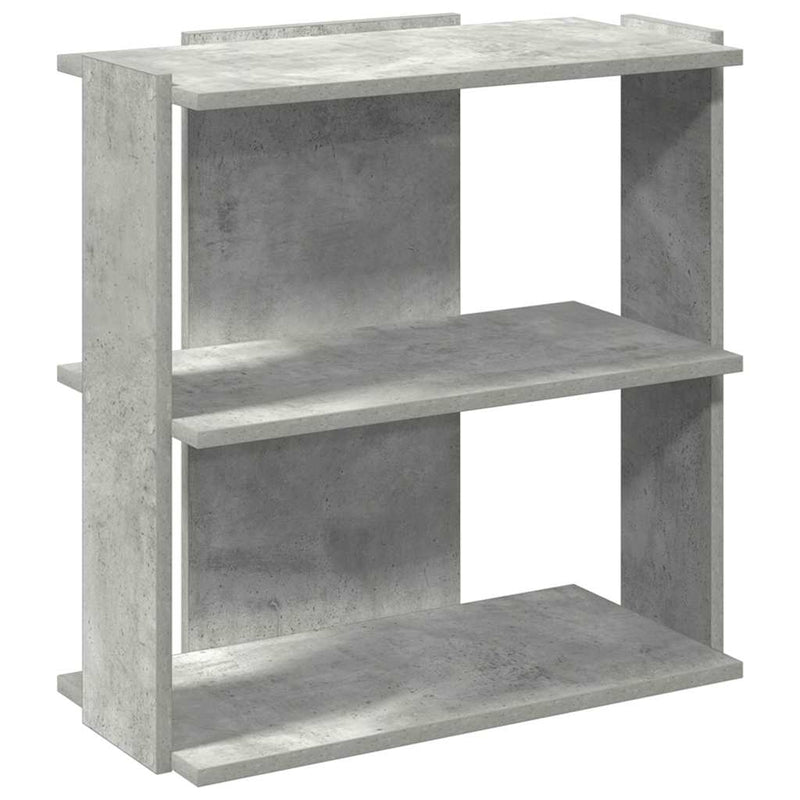Boekenkast Henk - 2-laags - betongrijs – extra afbeelding